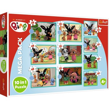 PUZZLE TREFL 10IN1 BING LUMEA FANTASTICA