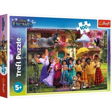 PUZZLE TREFL 100 DISNEY ENCANTO MAGIA DIN ENCANTO