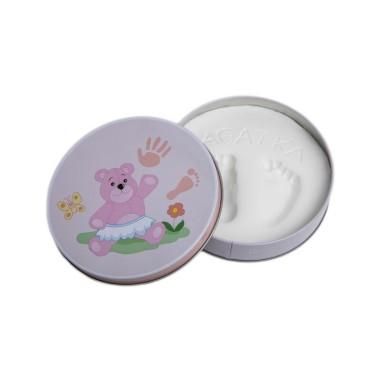 Baby HandPrint - Mulaj amprente in cutie cadou Dream Box, Roz Baby HandPrint - produs de calitate si ieftin