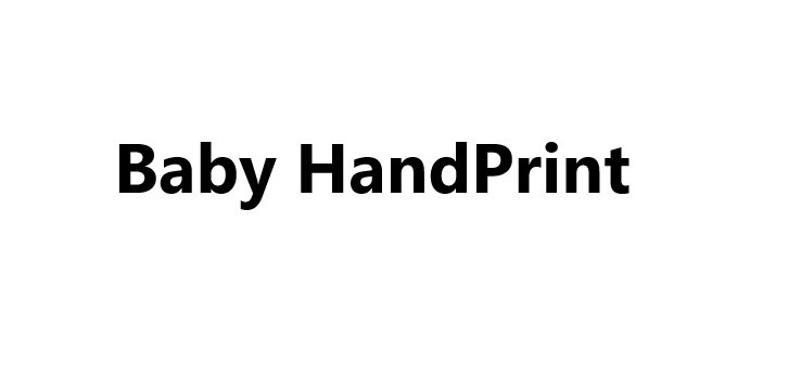 Baby HandPrint
